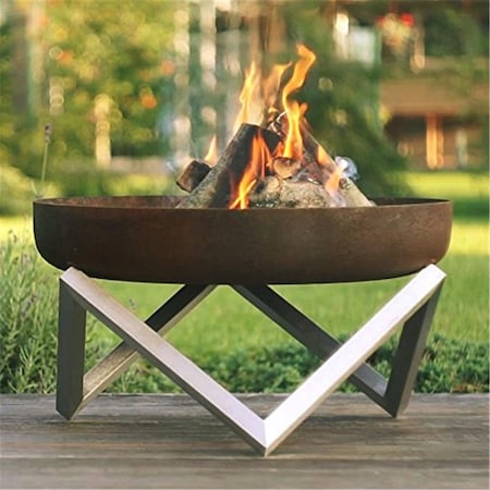 Greengrass Solid Steel Fire Pit Memel - Medium GR2558010